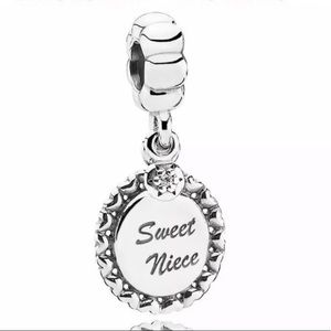 Pandora Sweet Niece Charm / One Size